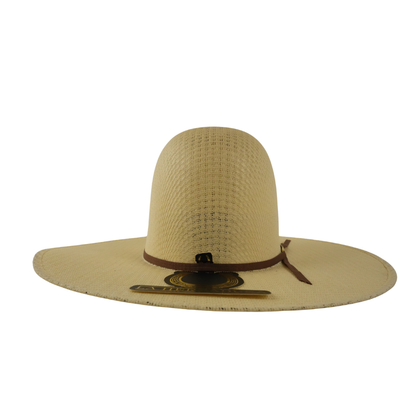 SOMBRERO DE PAJA HERRADURA 100X TELAR PANALITO CORONA ABIERTA