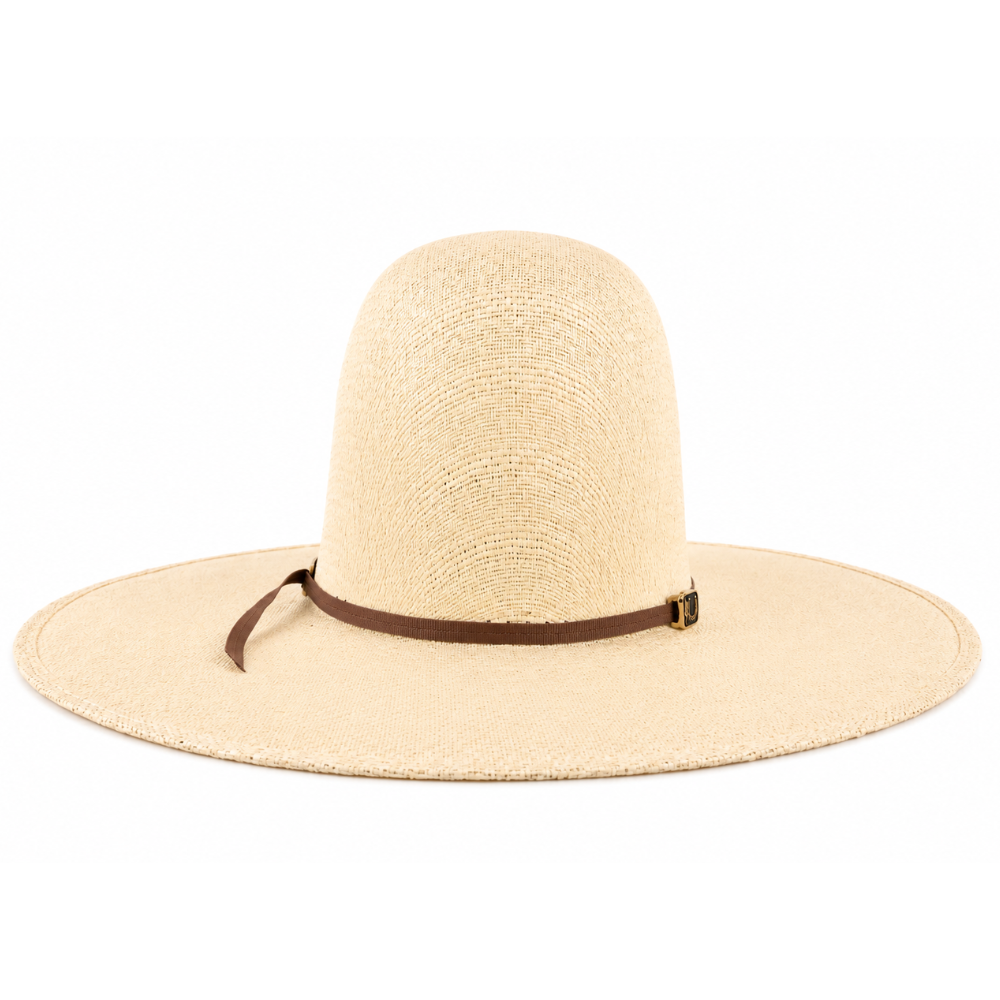 HERRADURA STRAW HAT 100X NEW TELAR CRUZADO OPEN CROWN