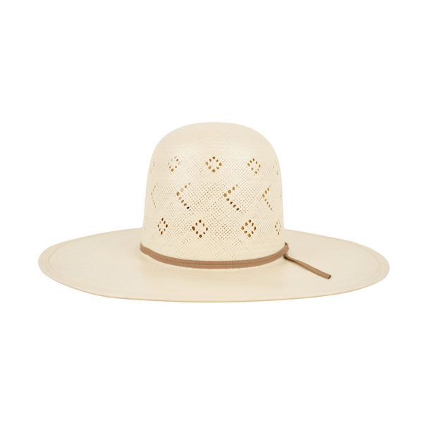TC8900 SOMBRERO DE PAJA ABIERTO AMERICANO ESTILO CORONA