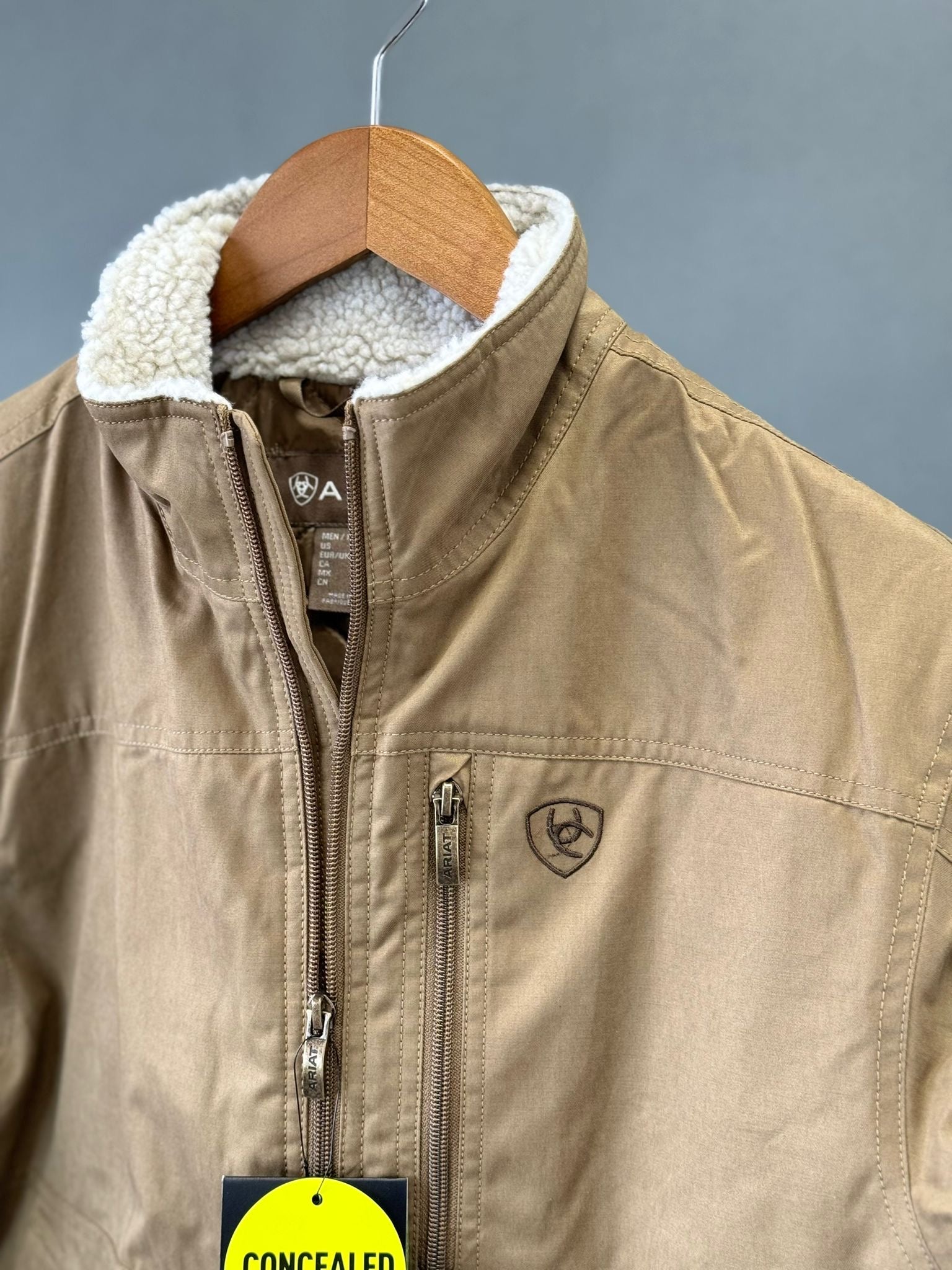 ARIAT GRIZZLY CANVAS INSULATED JACKET CUB