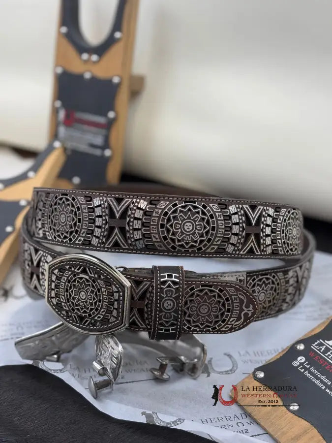 2 Inc Belt Silver Cinturones Hombres