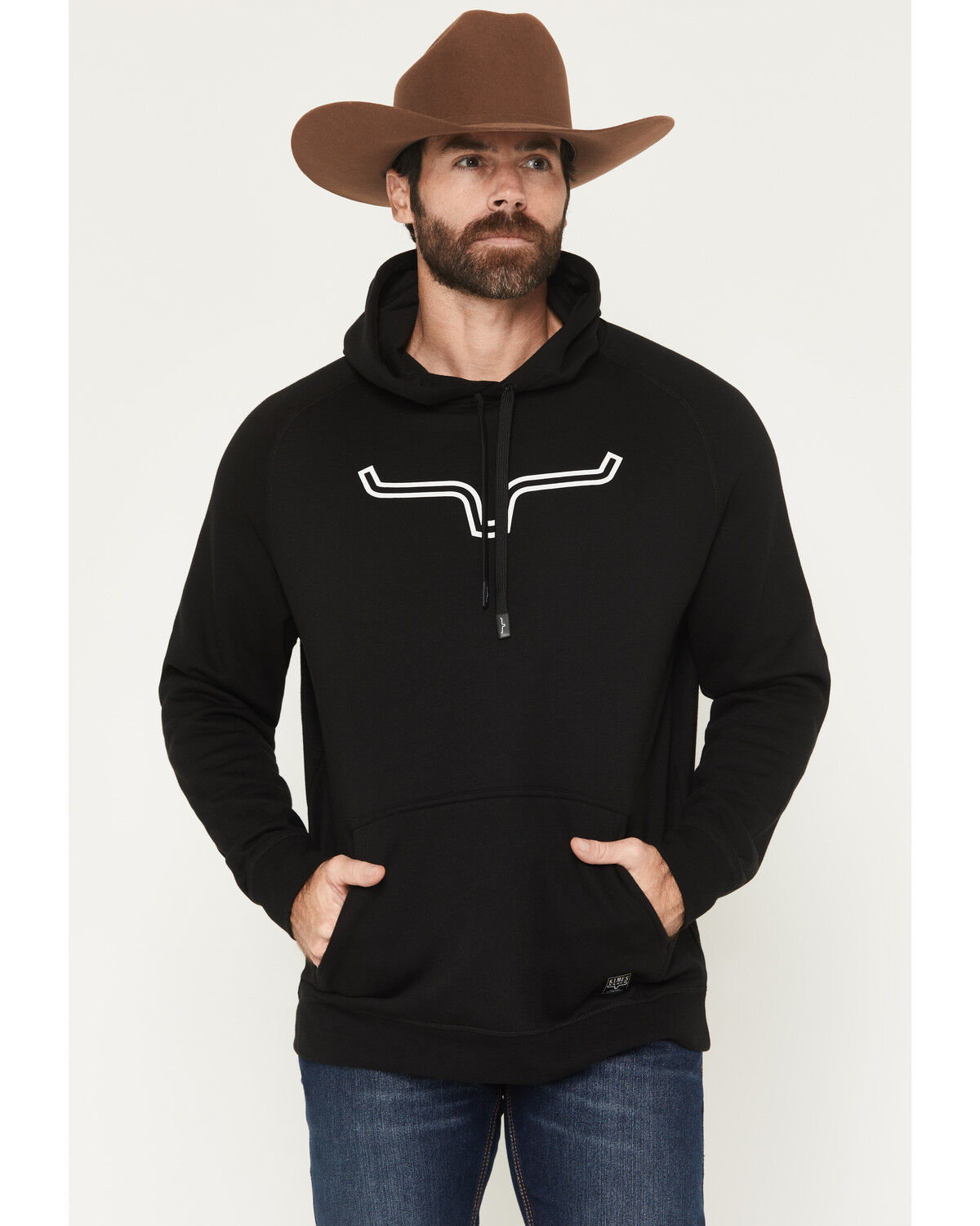 KIMES RANCH MEN OUTLIER BLACK/ WHITE HOODIE