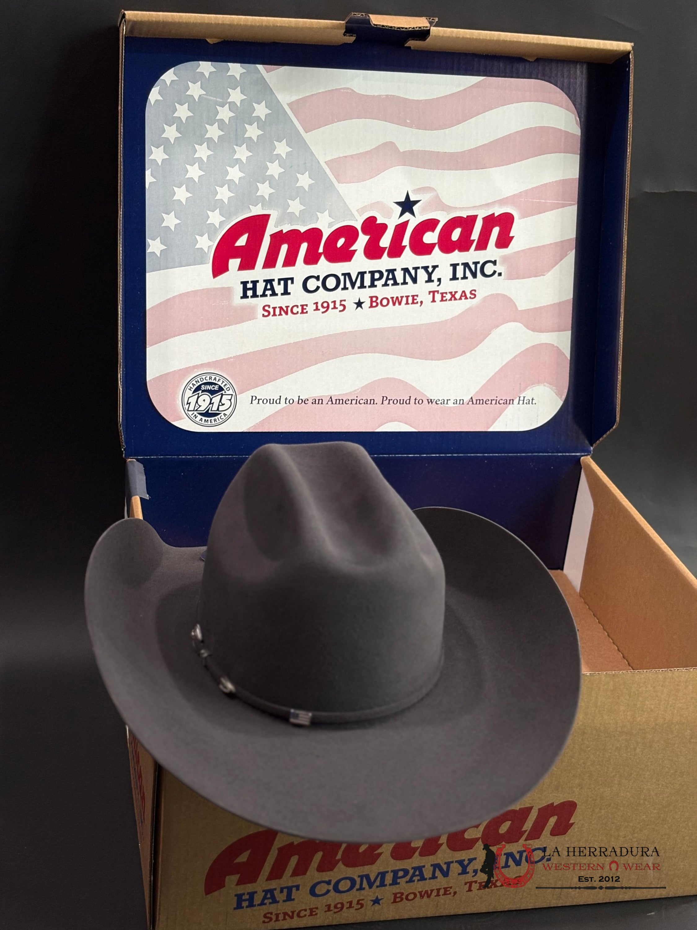 200X American Felt Hat Steel TEJANA