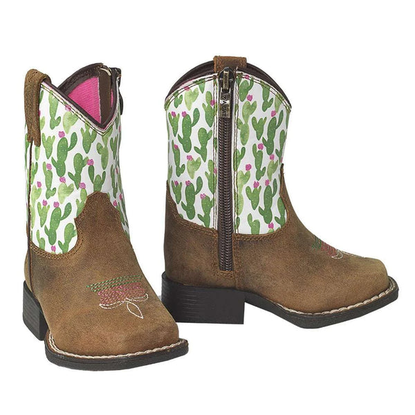 ARIAT ‘ANAHEIM’ BROWN/CACTUS BOOT A441000844