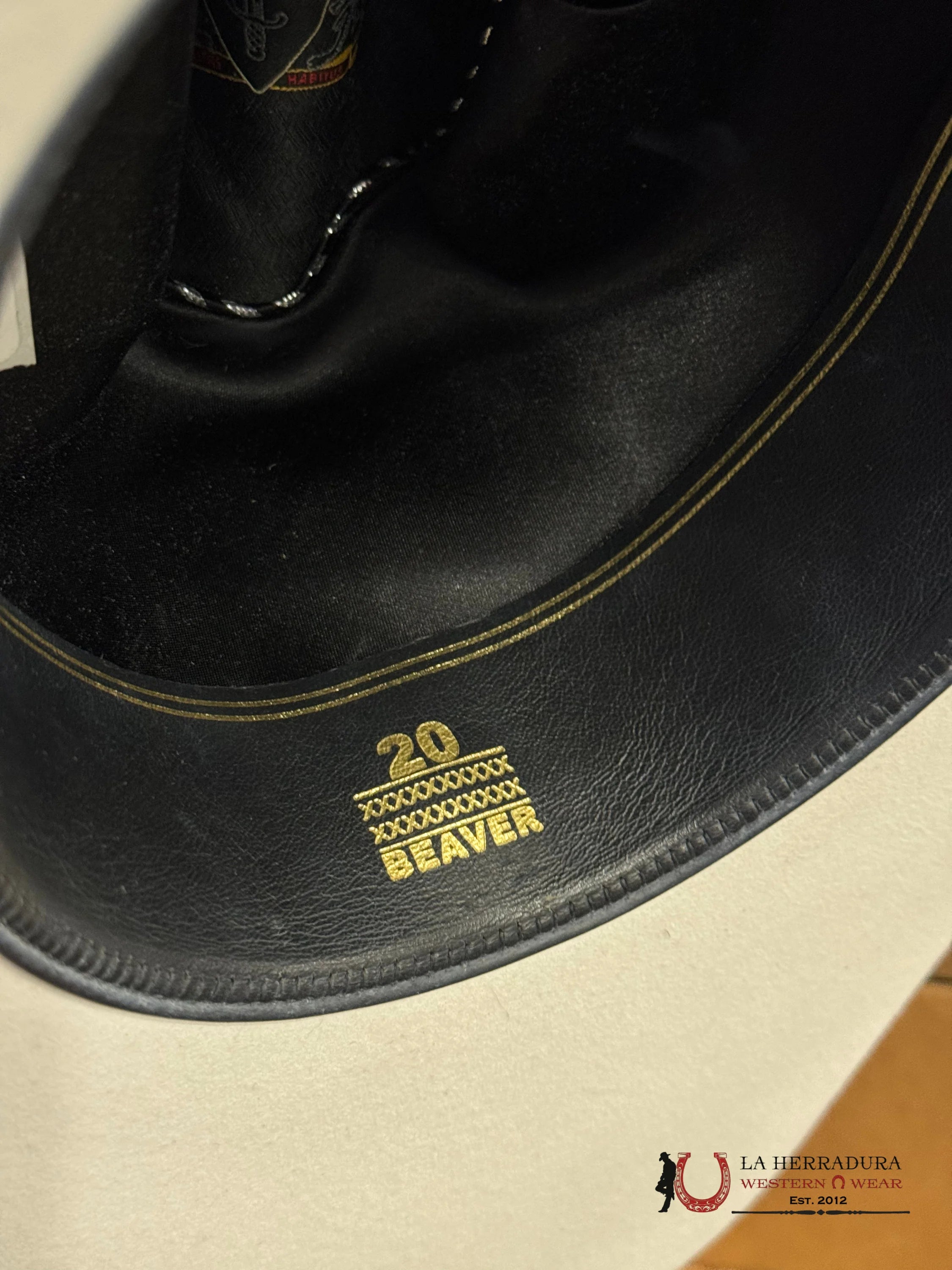 20X Resistol White Gold Cowboy Hat Tejana