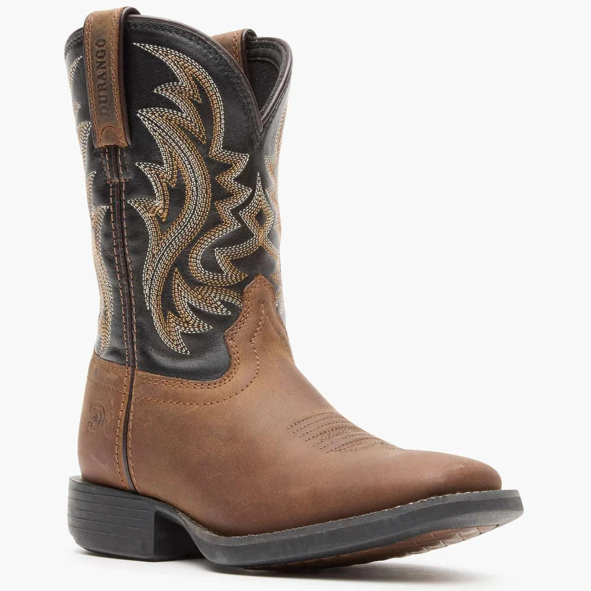 DURANGO KIDS BOOT SHYLOH BLACK TUBE -DBT0252 Laherradurawwnc.com