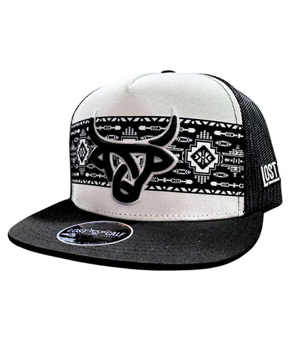LOST CALF SHIMA WHITE/BLACK