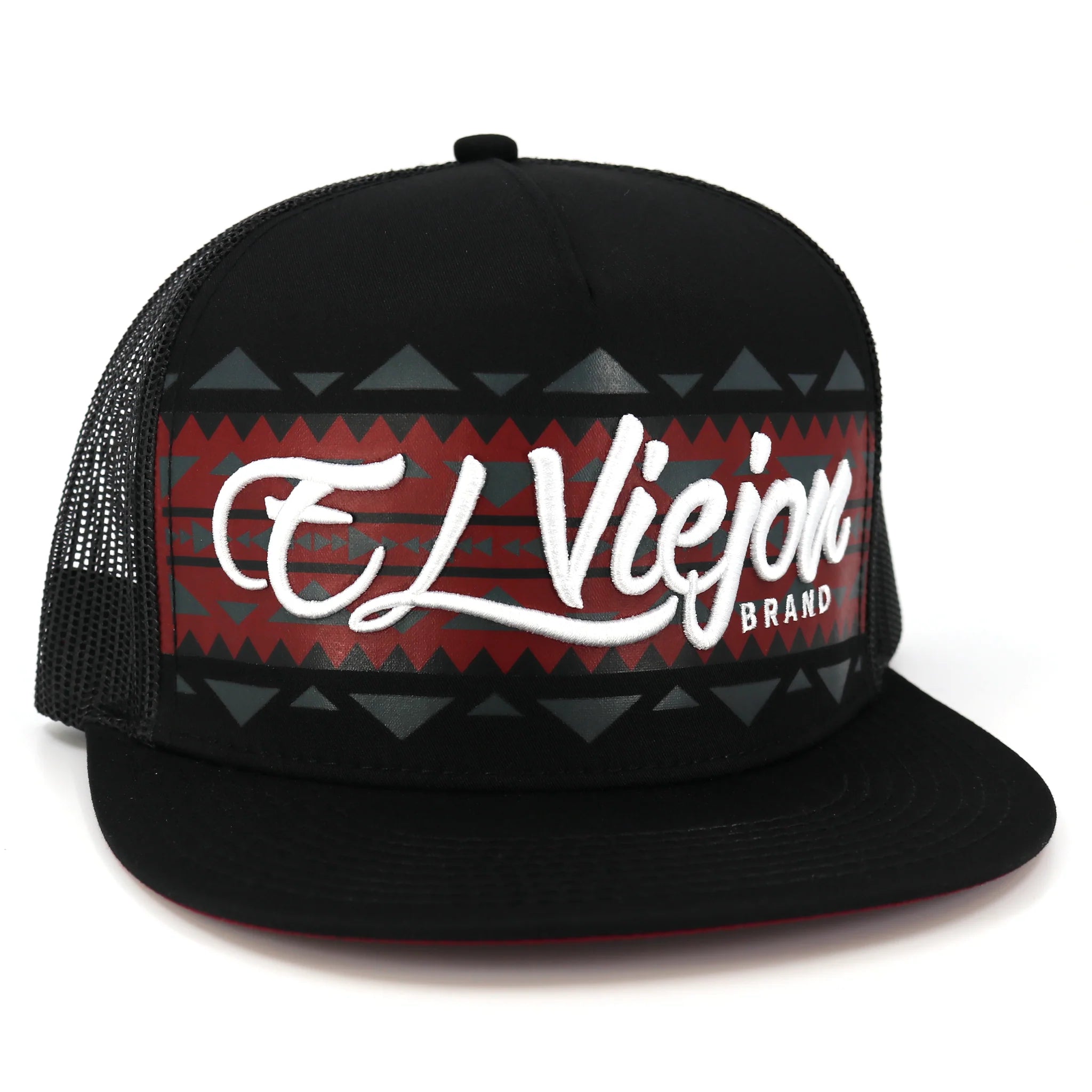 EL VIEJON ARIZONA BLACK FLAT VISOR HAT