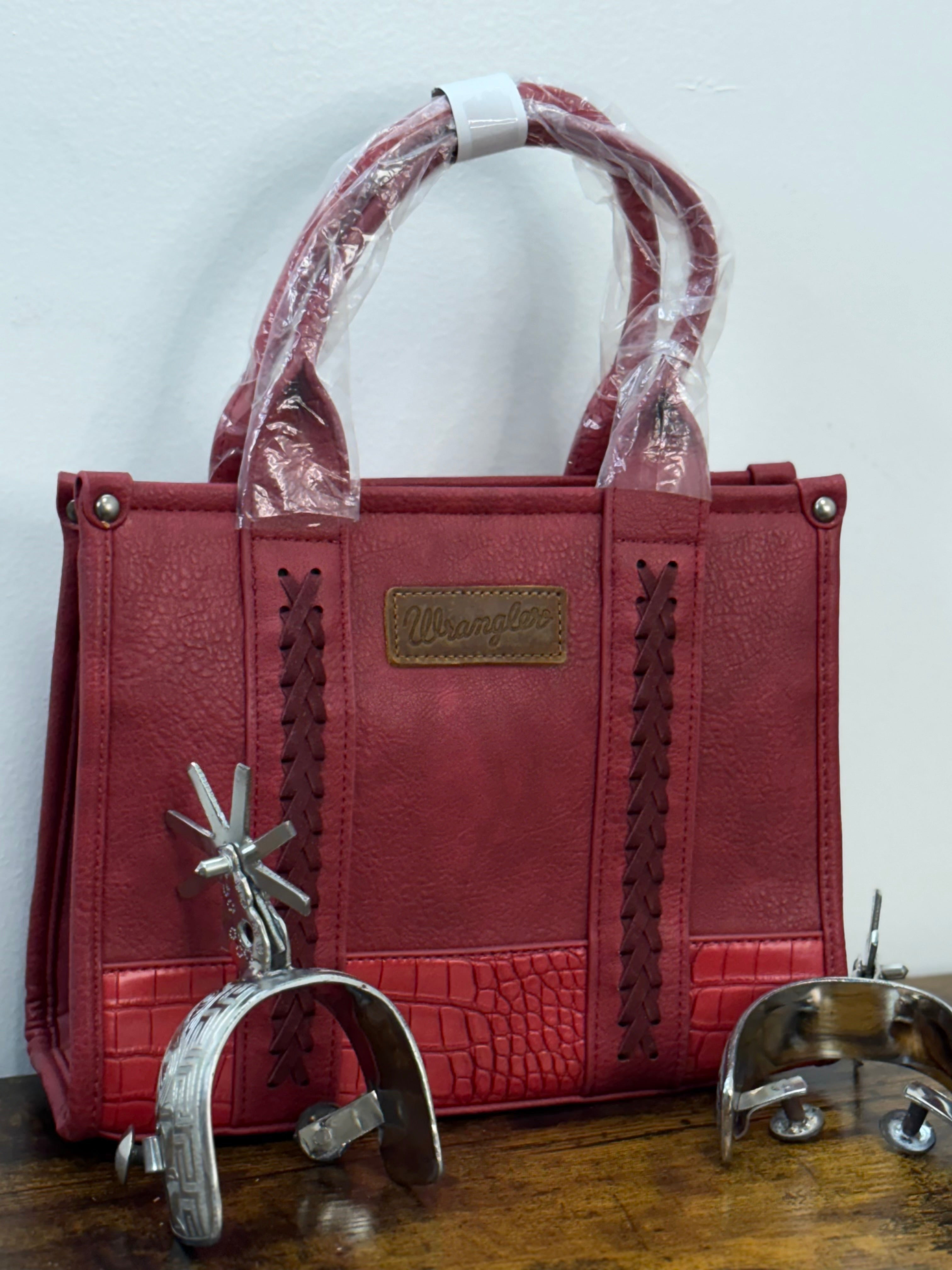 WRANGLER WINE RED BAG