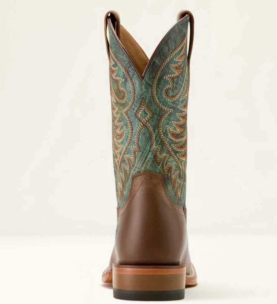 MEN ARIAT BOOT TOTALLY TAN/ ROARIN TURQUOISE 10064000