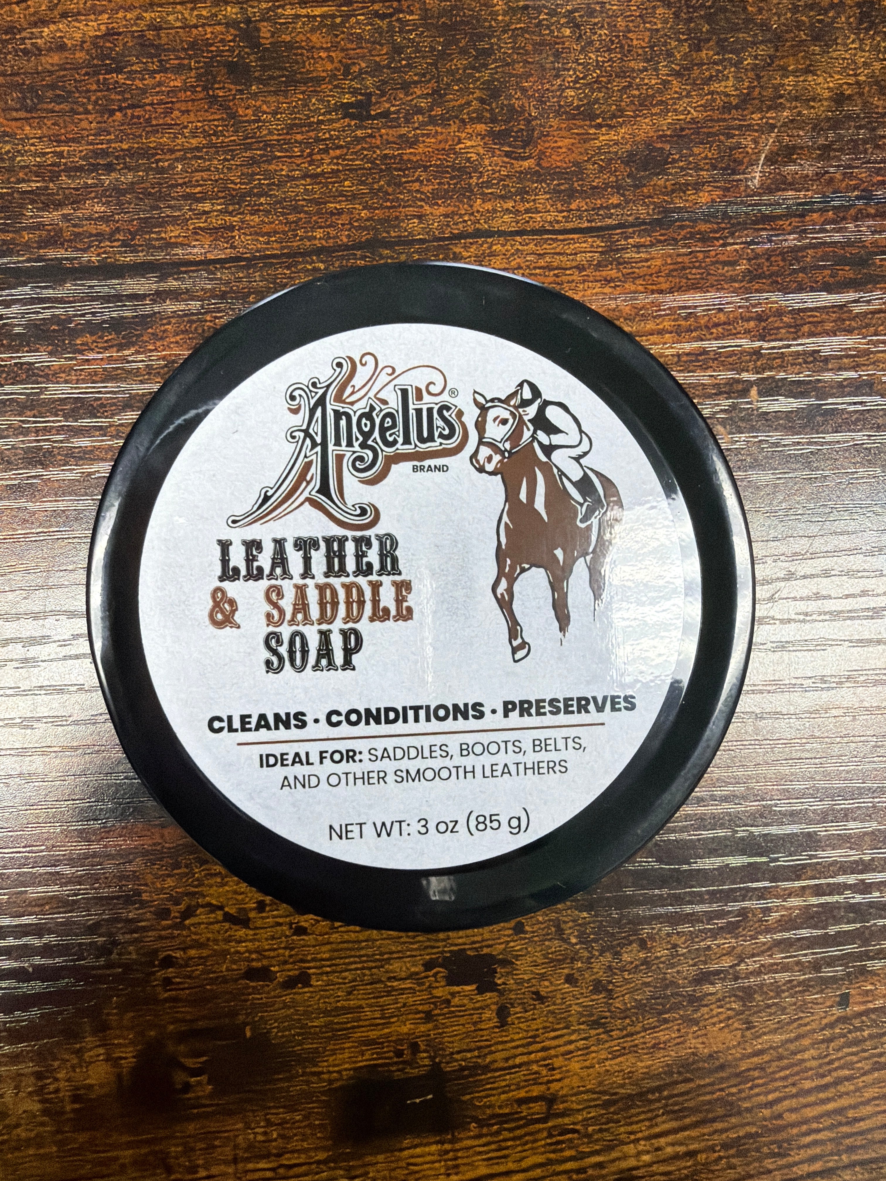 ANGELUS LEATHER SADDLE SOAP 3 oz