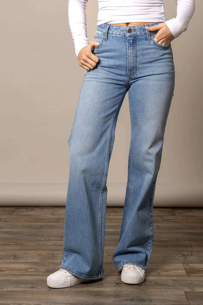 Pantalones vaqueros Zoey de lavado claro de Kimes Ranch