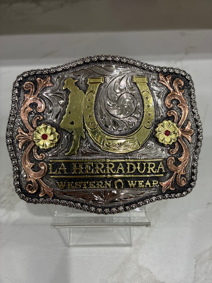 LA HERRADURA SQUARE BUCKLE