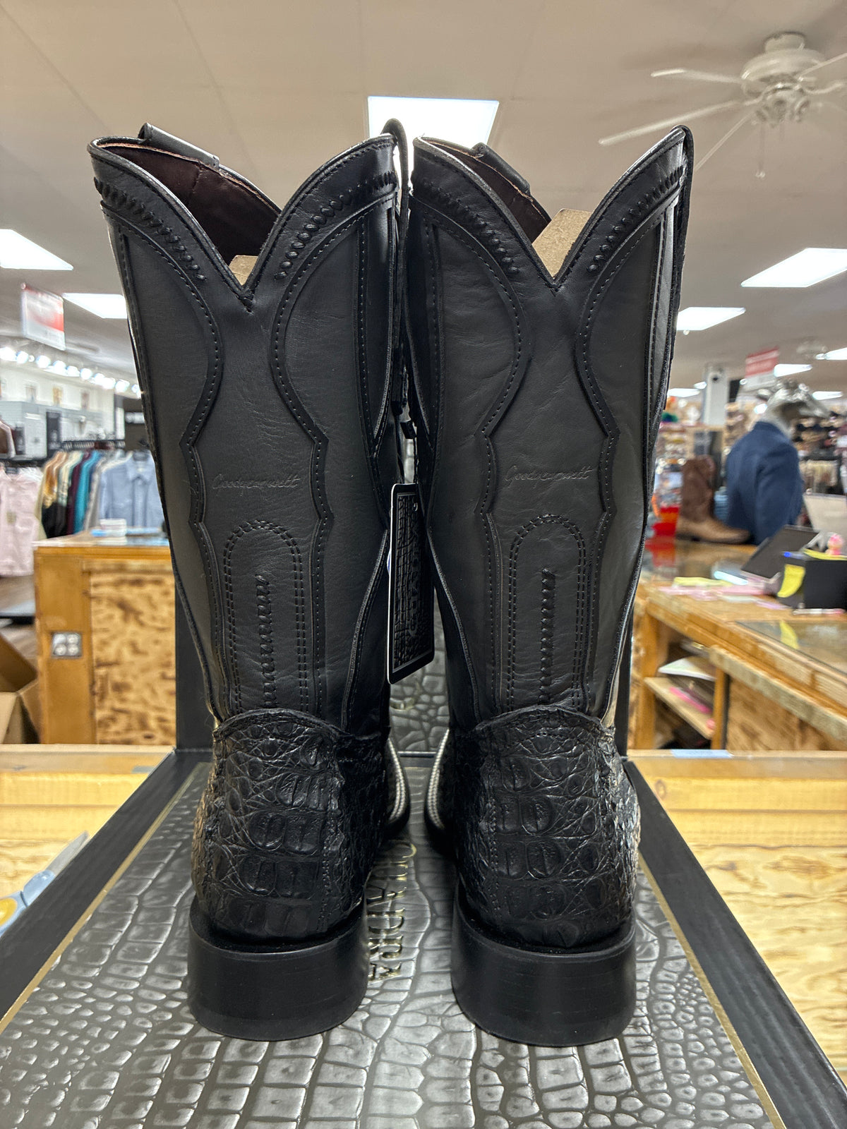 CUADRA BOOTS FUSCUS LOMO BELLY PLUNGE NEGRO CC421