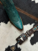 ROCK’EM OLDEN TURQUOISE TALL BOOT