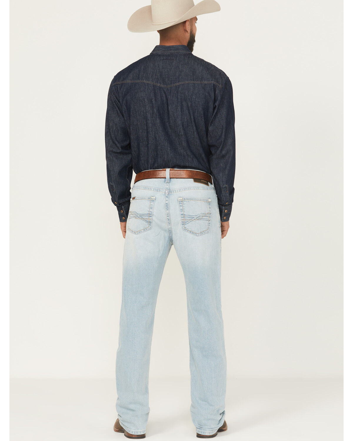 MENS M7 ARIAT SLIM FIT CLIVE 10061742 BOOT CUT JEANS