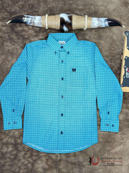 CINCH NIÑO TURQUESA GEOMÉTRICA ESTILO MTW7060375