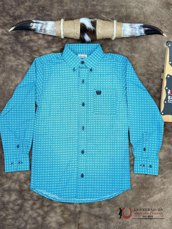 CINCH NIÑO TURQUESA GEOMÉTRICA ESTILO MTW7060375
