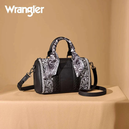 WRANGLER BANDOLERA NEGRA 9012BK