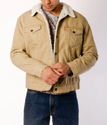 LEVI'S CAZADORA VAQUERA TIPO 3 SHERPA PARA HOMBRE 163650288