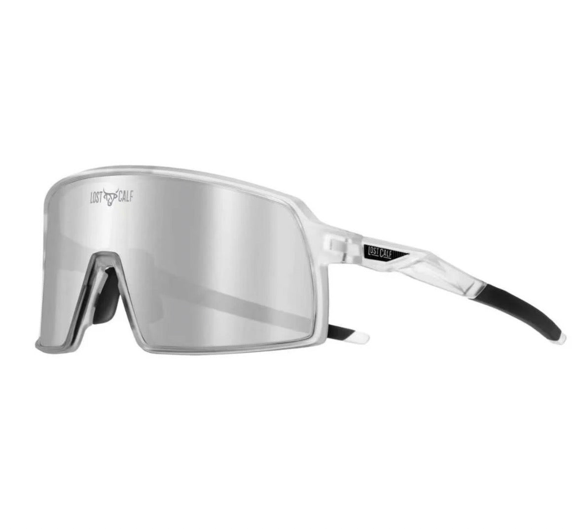 LOST CALF ZEX TRANSPARENT/GREY SUNGLASSES