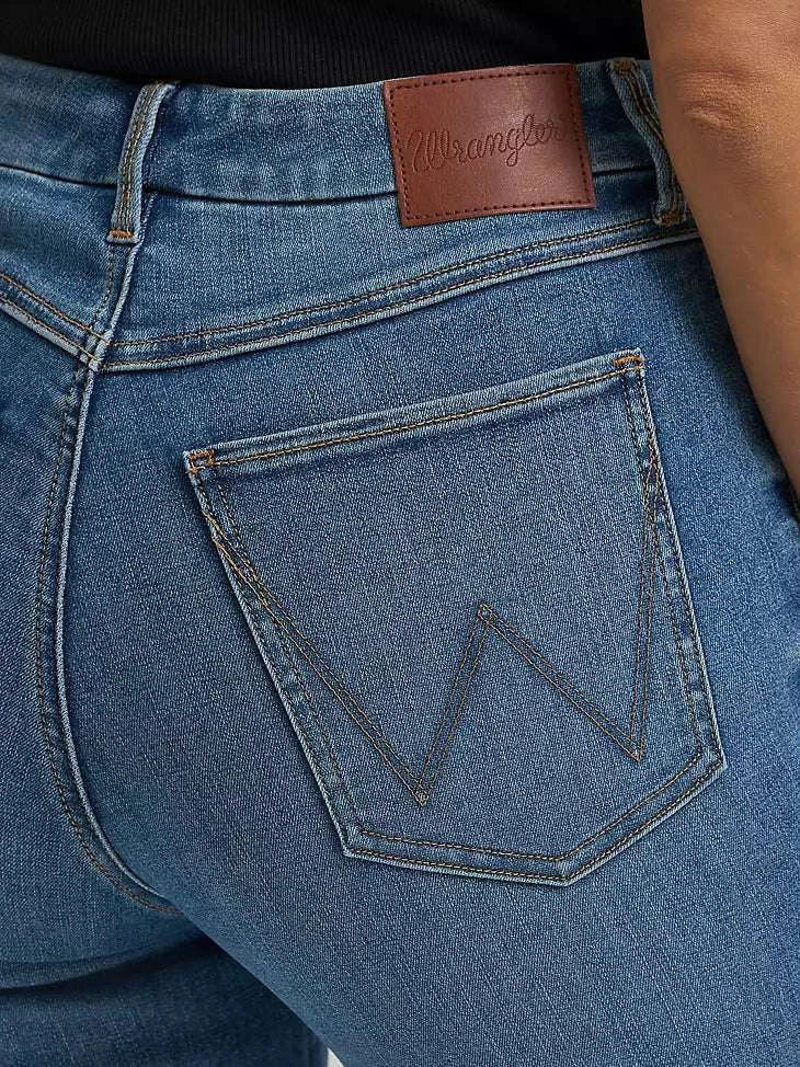 WRANGLER WOMEN BESPOKE FLARE JEANS- 112379506 Laherradurawwnc.com