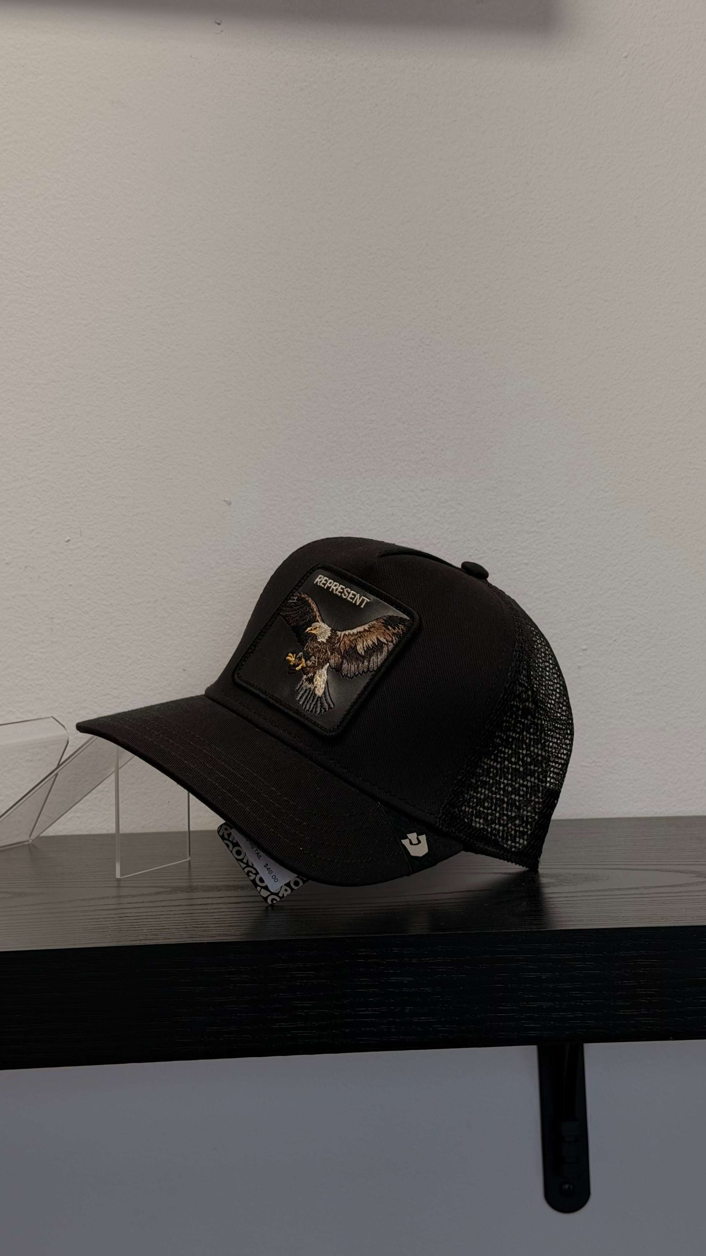 GOORIN CAP -  REPRESENT EAGLE TRUCKER Laherradurawwnc.com