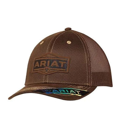 ARIAT CAP VINTAGE LOGO OIL SKIN
