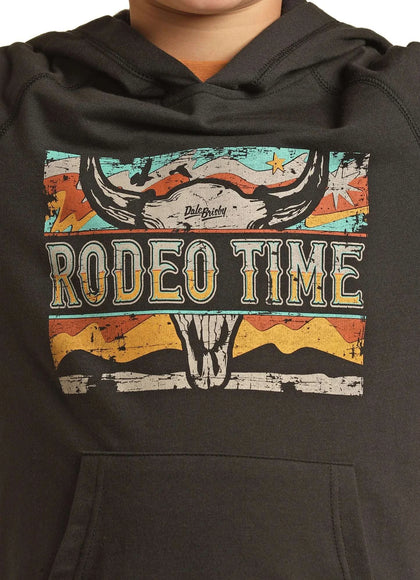 SUDADERA CON CAPUCHA GRÁFICA DALE NEGRA PARA HOMBRE ROCK&ROLL RRMT94R0J5