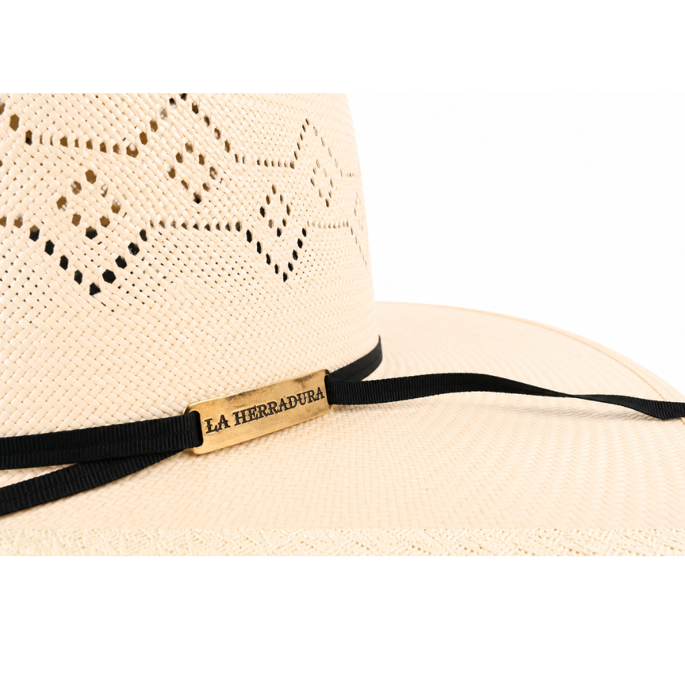 HERRADURA STRAW HAT 300X JAP COLMILLOS OPEN CROWN