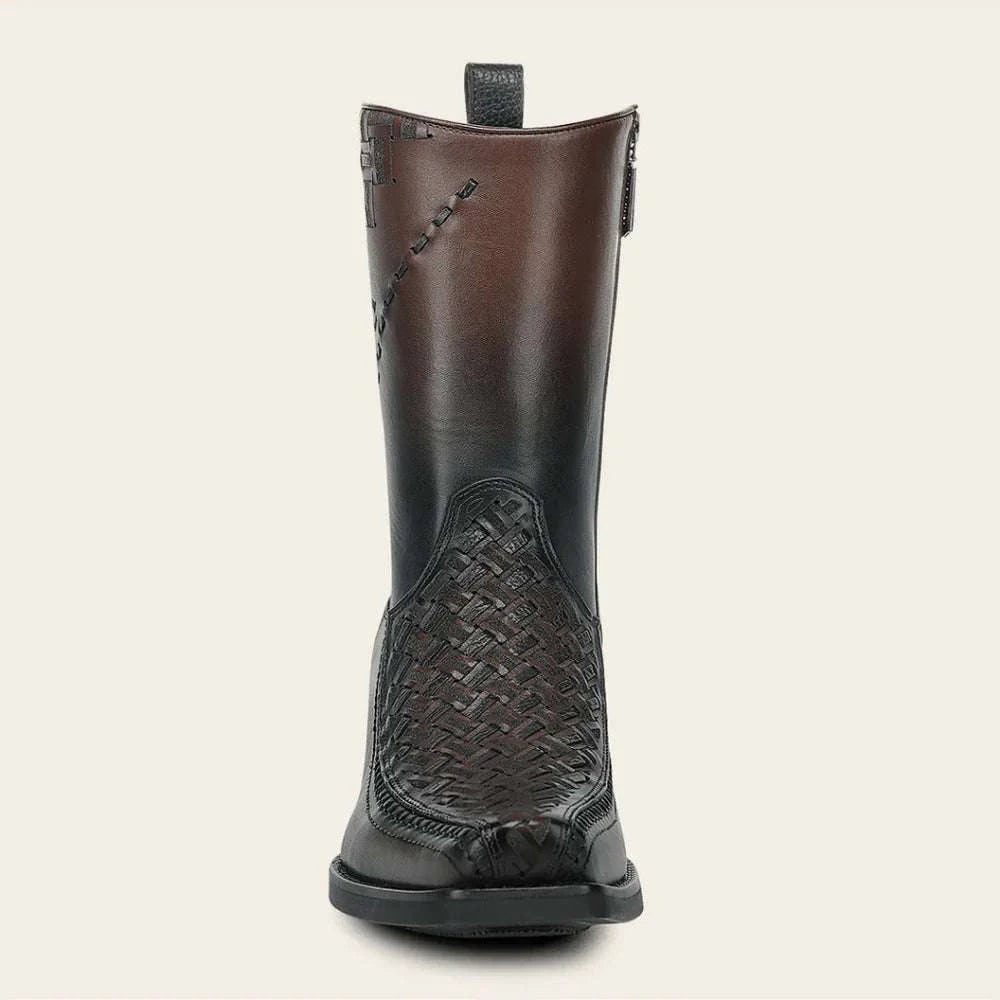 CUADRA MEN BOTIN DE RES CRUST CASTAÑO NARROW SQ TOE CC293 Laherradurawwnc.com