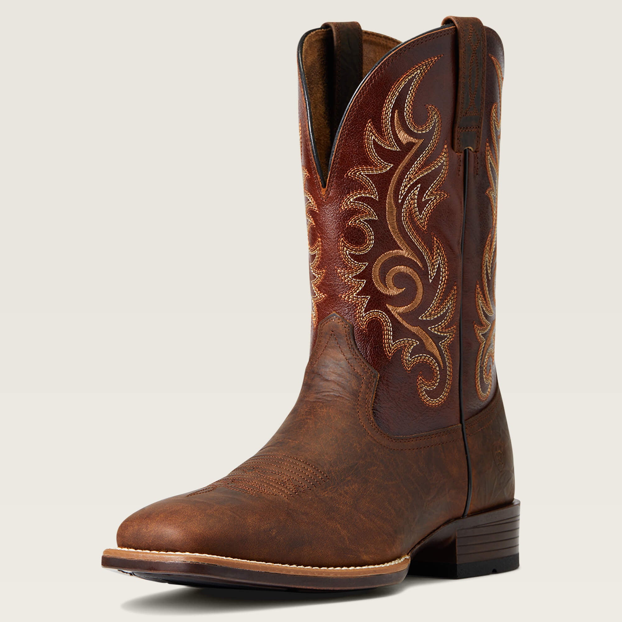 MENS ARIAT LASCO BAR TOP BROWN 0278