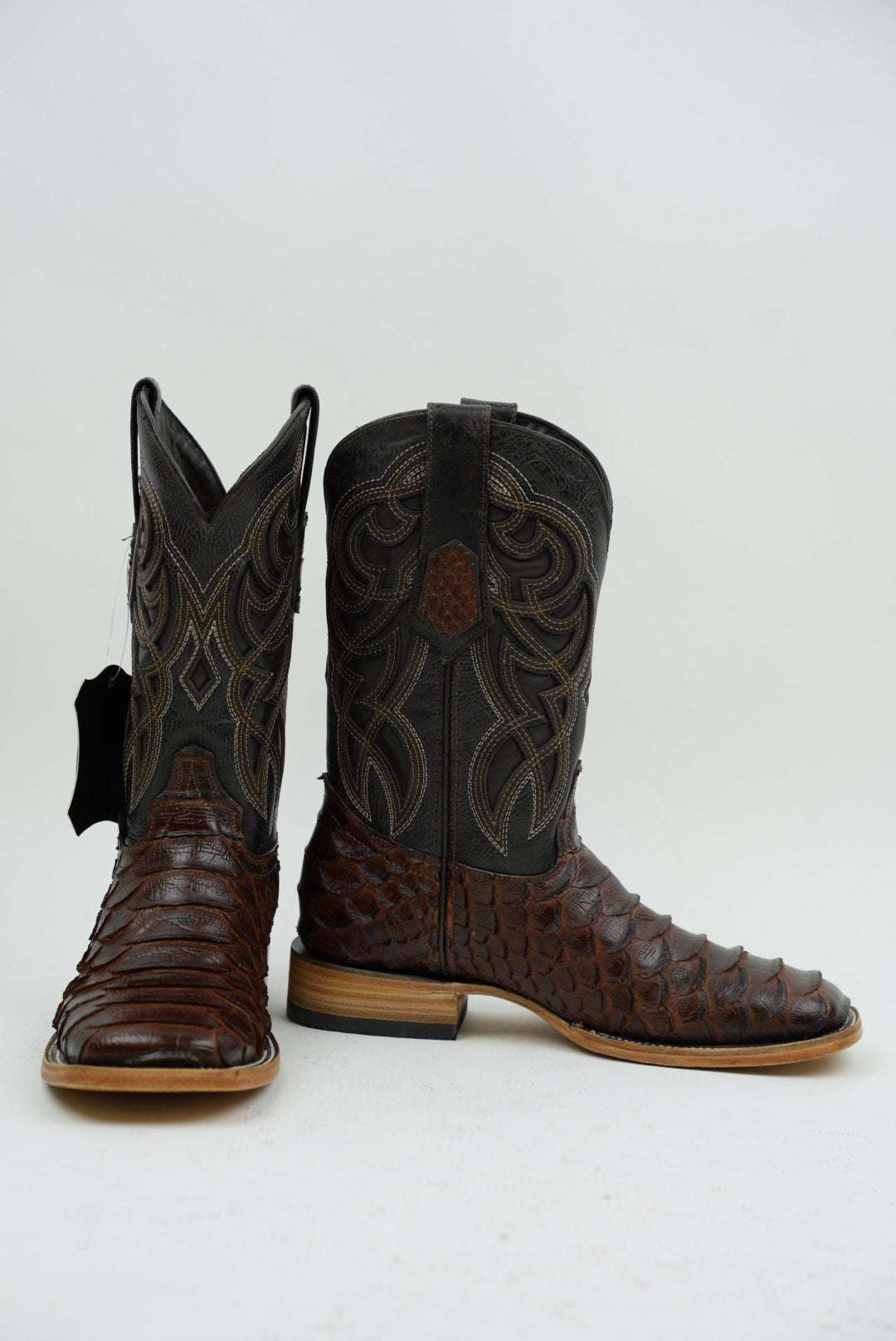 LA HERRADURA PITON CLON NEGA MIEL BRILLOSO SQ TOE Laherradurawwnc.com