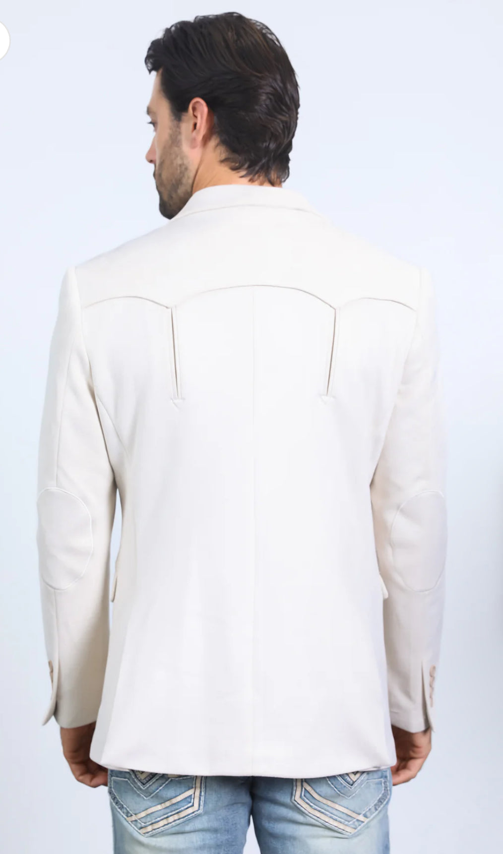 WHITE/BLANCO RANCHER SUEDE  BLAZER