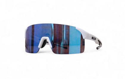 LOST CALF VENUS WHITE/BLUE SUNGLASSES