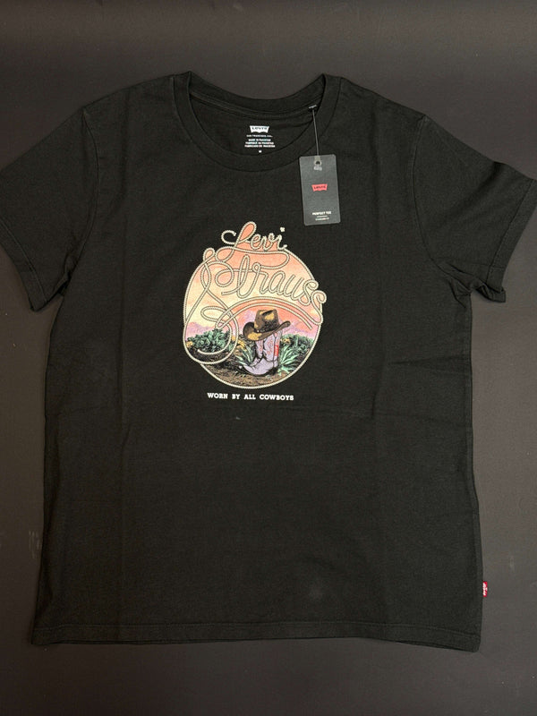 CAMISA LEVI’S PARA MUJER NEGRA DE CORTE ESTÁNDAR 173693279