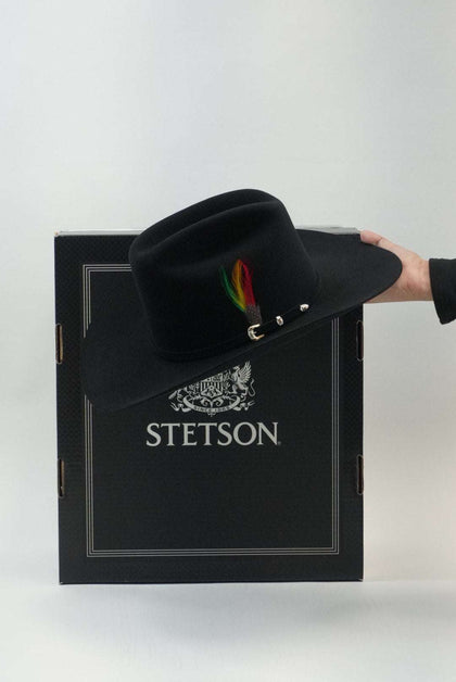STETSON 30X EL PATRON BLACK COPA ALTA