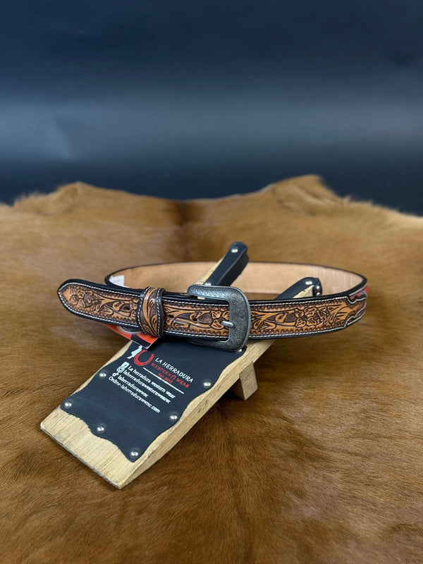 CINTURÓN AZTECA ROJO ORIGINAL CHALLENGER HORSE WEAR - 26RT27A