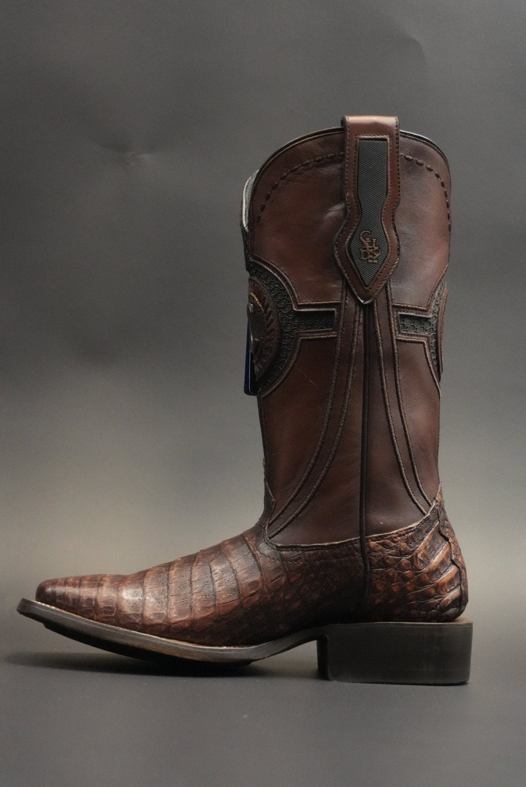 CUADRA MENS BOTA DE FUSCUS LOMO BELLY Y BALTICO CAFE SQ. TOE CU975