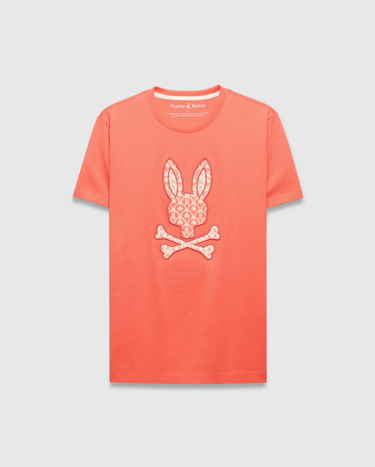 PSYCHO BUNNY BRAD GRAPHIC TEE EMBERGLOW - MT0200274