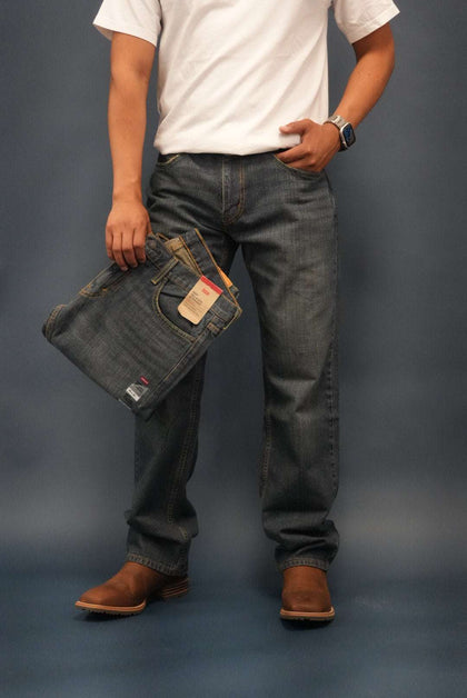 LEVI'S MENS 559 RELAXED STRAIGHT STRETCH JEAN- DENIM 005592765