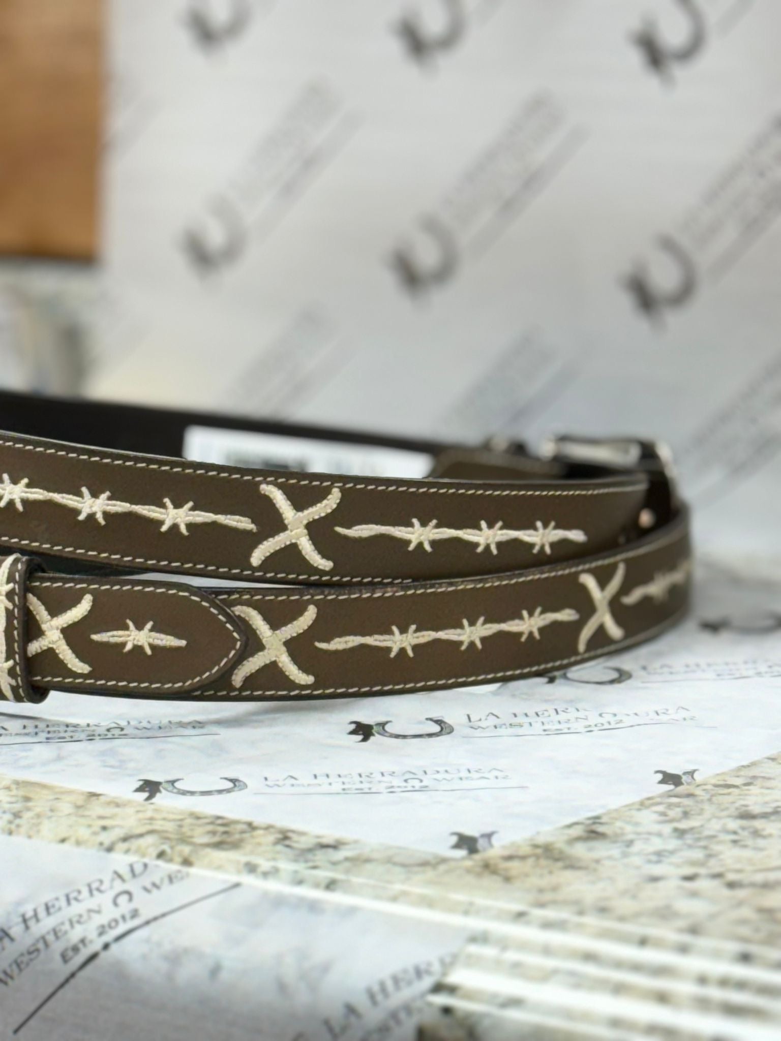 TWISTED X TAN BELT