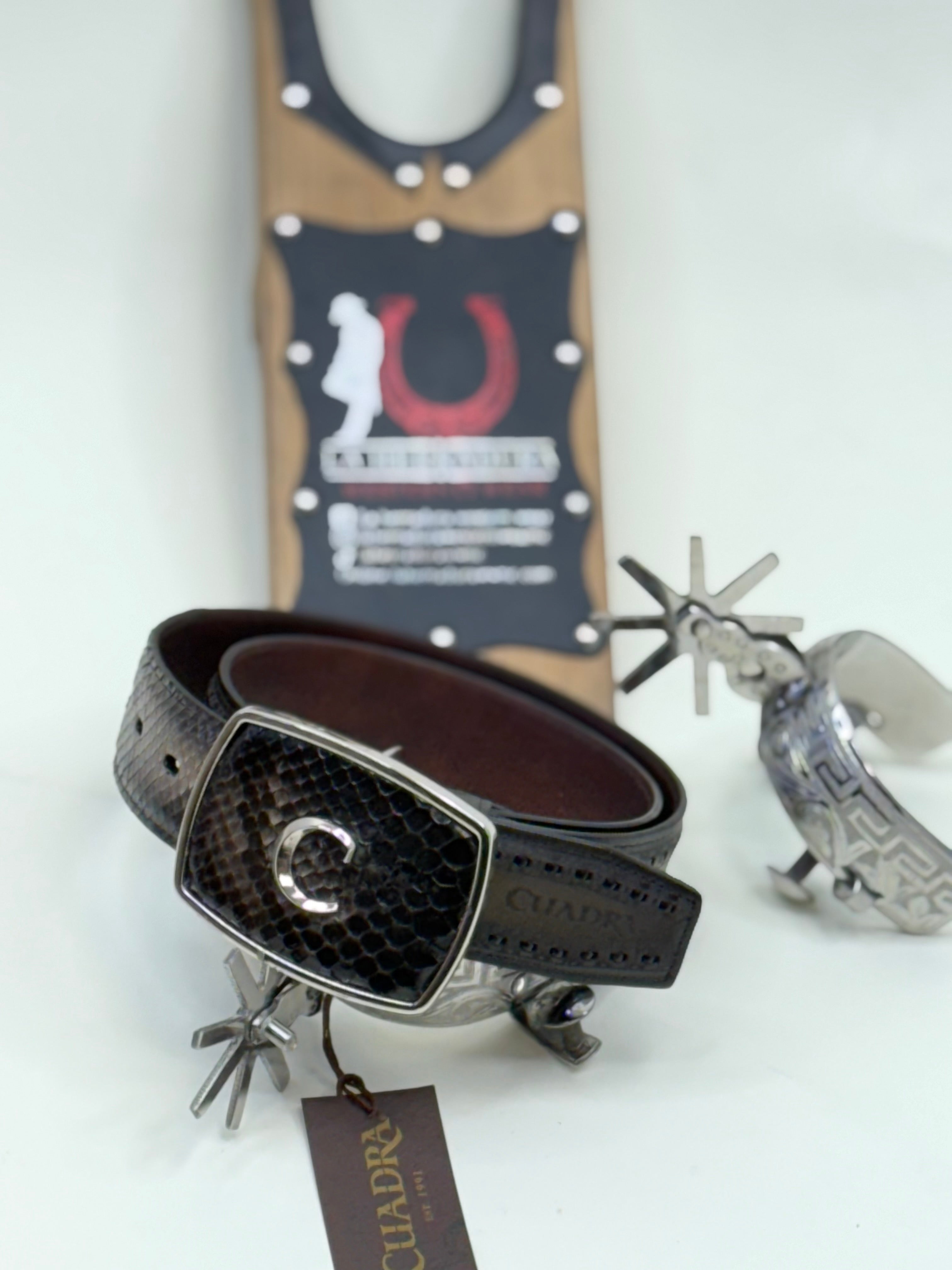 CUADRA PITON BELLY VERONA BELT