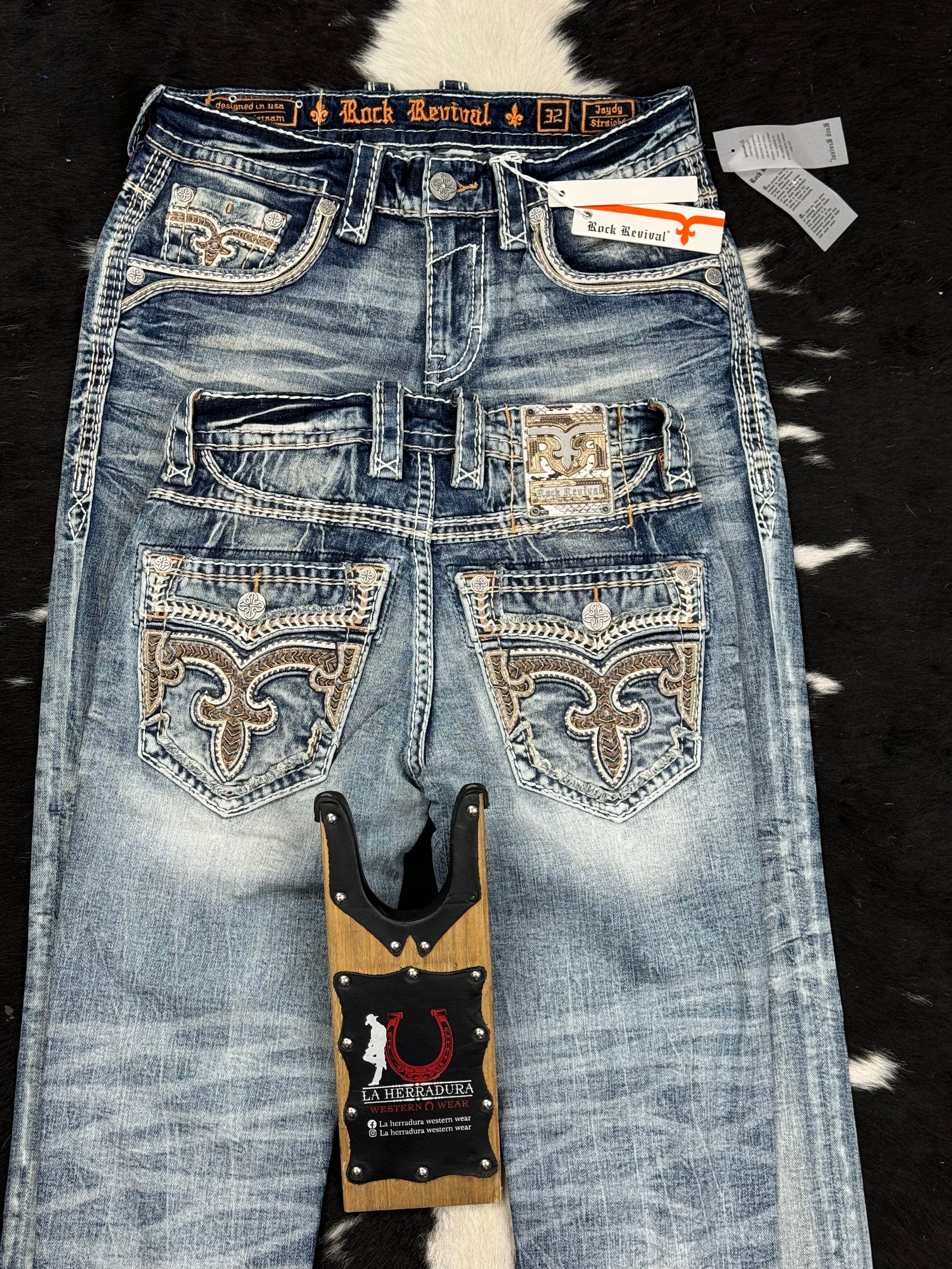 Revival Mens Jeans Jaydy Straight