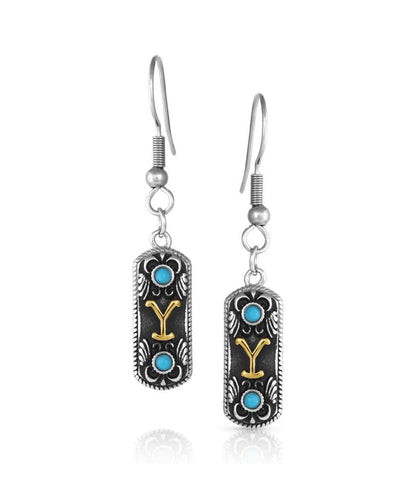 Pendientes Montana Silversmith traditions of yelTurq