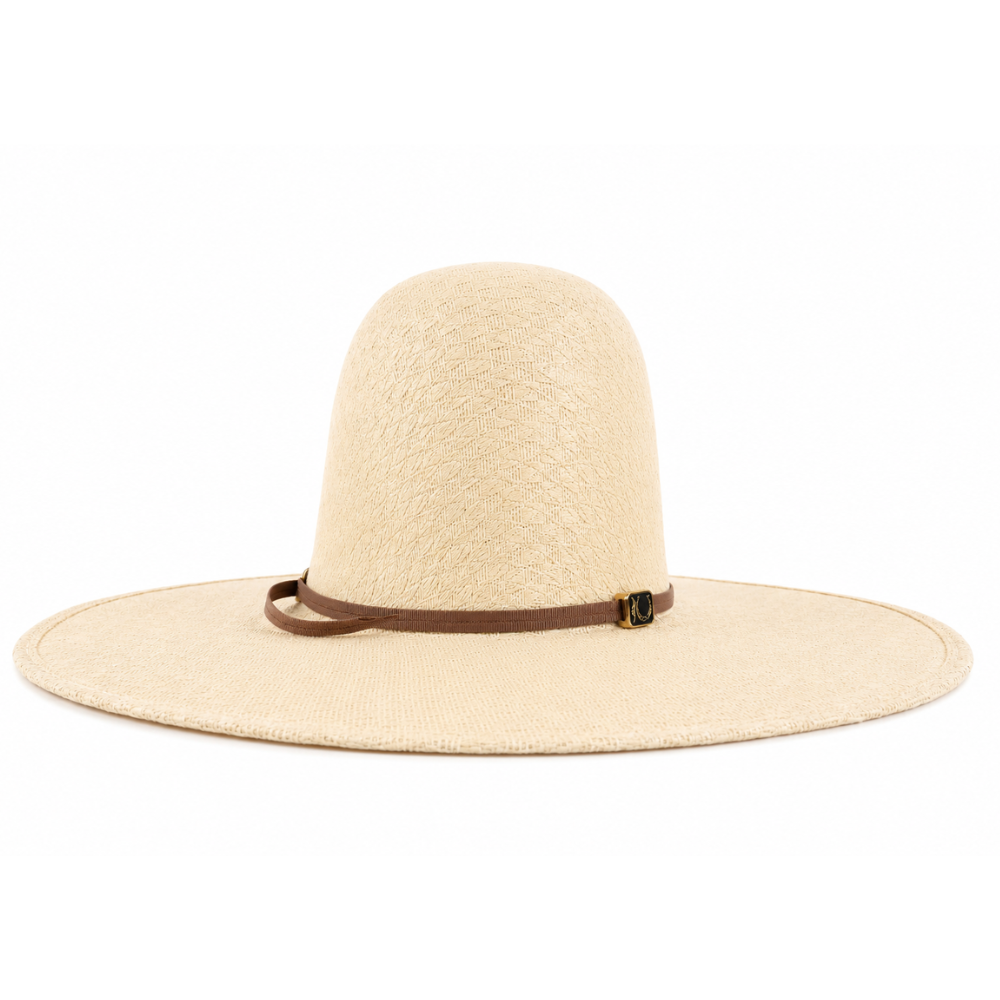 HERRADURA STRAW HAT 100X TELAR PIRAMIDE OPEN CROWN