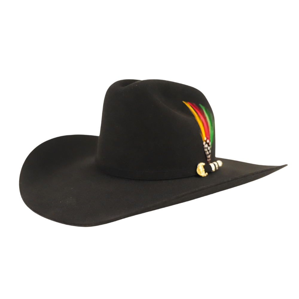 STETSON EL PRESIDENTE GE 100X BLACK/NEGRO COPA CHICA