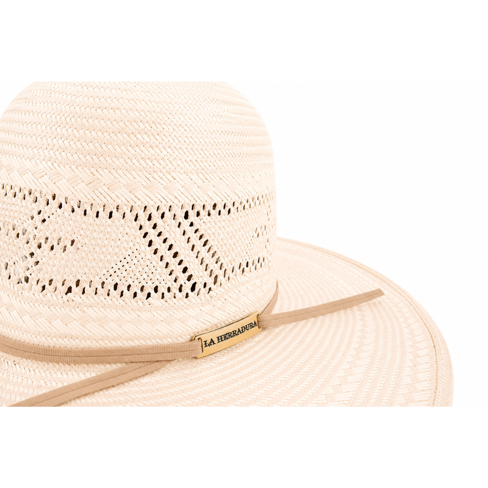 HERRADURA STRAW HAT 300X JAP YEMEN OPEN CROWN
