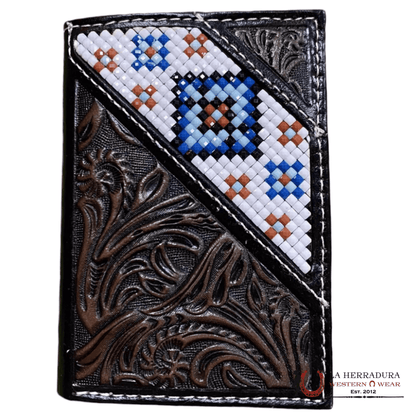 CARTERA DOBLE 3D CINCELADA D2500150107