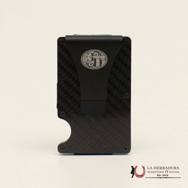3D MENS BLACK UTILITY WALLET- D250002301